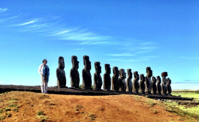 Tongariki statues Easter Island Far Horizons tour