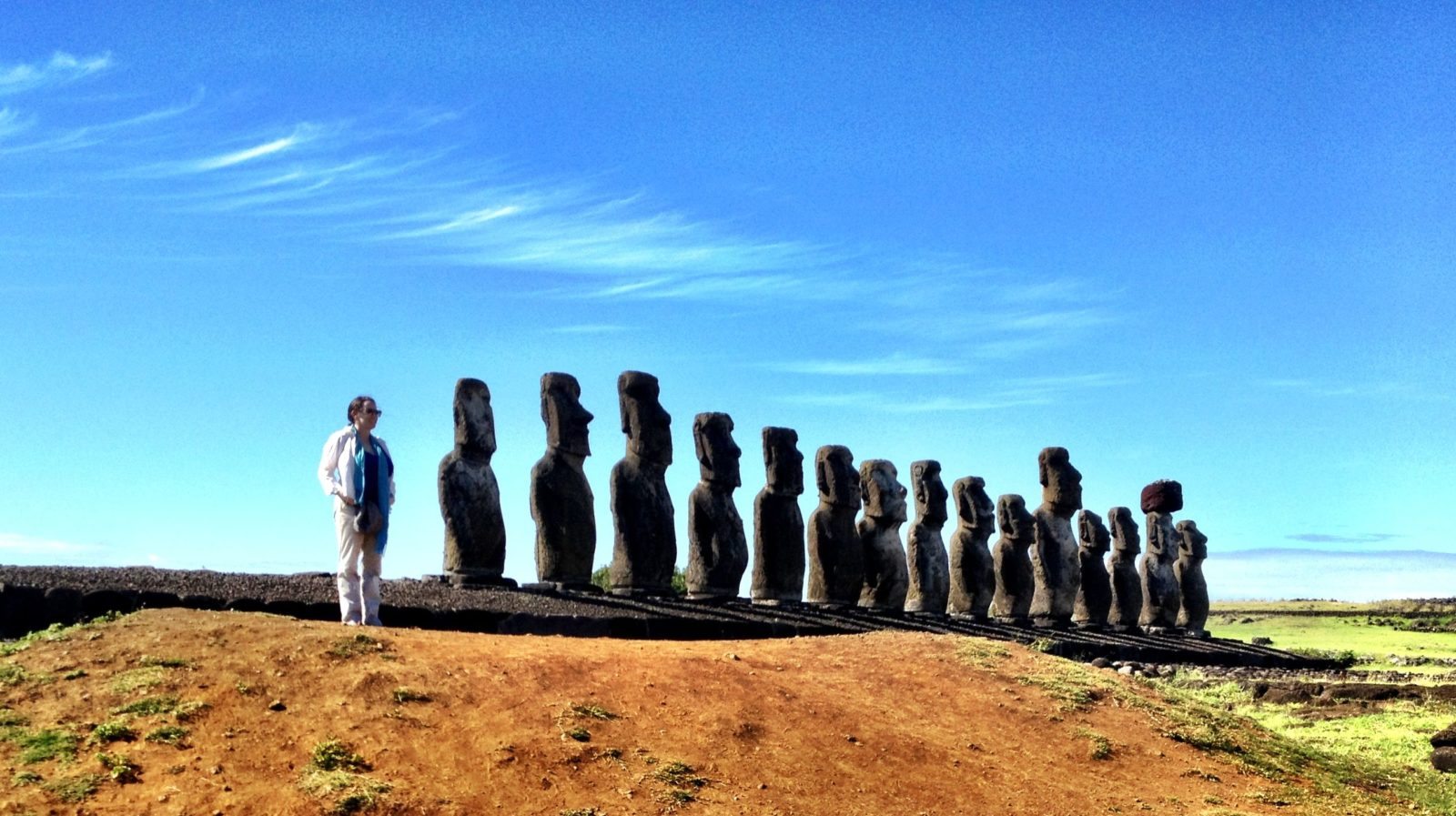 Tongariki statues Easter Island Far Horizons tour