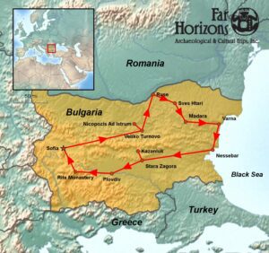 Bulgaria-Tour-Svestari-Thracian-Collection-Madara-River-Map-2
