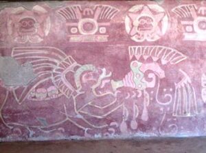Central-Mexico-Tour-Teotihuacan-mural