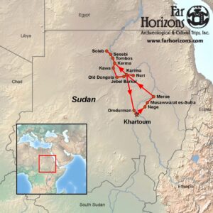 Tour of Sudan Map