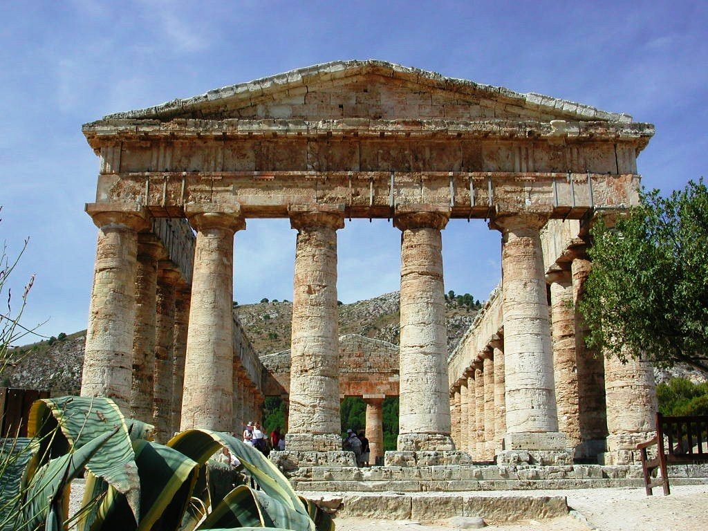 Segesta Temple in Sicily