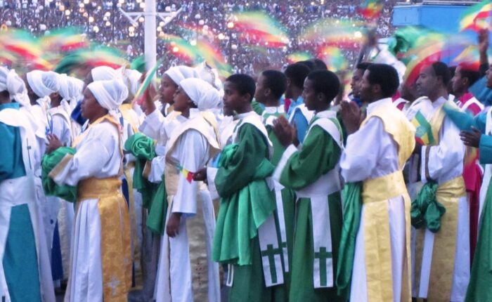 Meskel Parade Addis Ethiopia