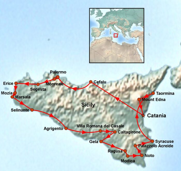 sicily historical tour