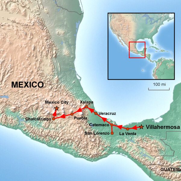 archaeological tours mexico